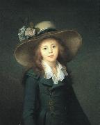 Jean Louis Voille, Portrait of Baroness Stroganova